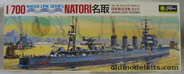 Fujimi 1/700 IJN Natori Light Cruiser, WLC065 plastic model kit